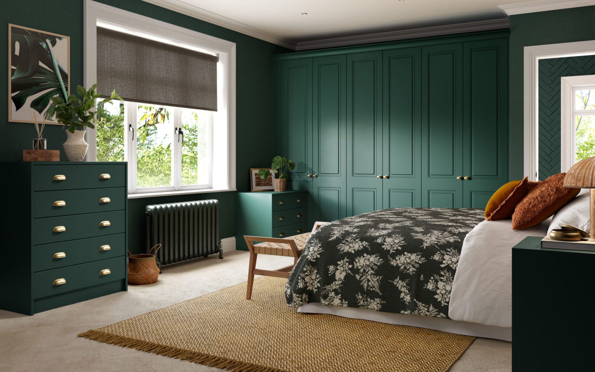 Bella, Carlton Style - Supermatt Fir Green