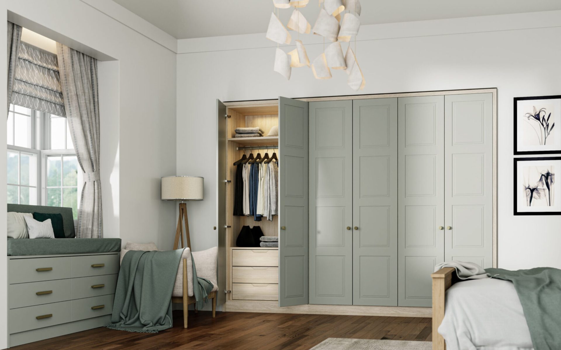 Bella, Paris Style - Matt Pistachio