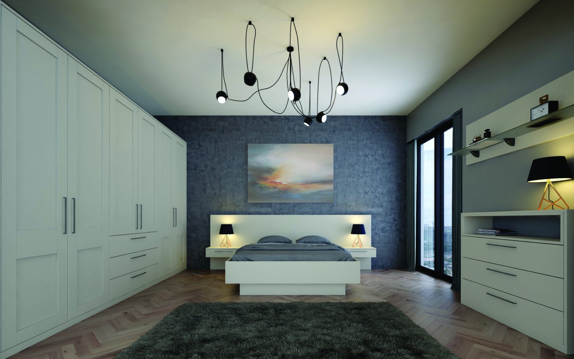 Bella, Shaker Style - Matt Dove Grey