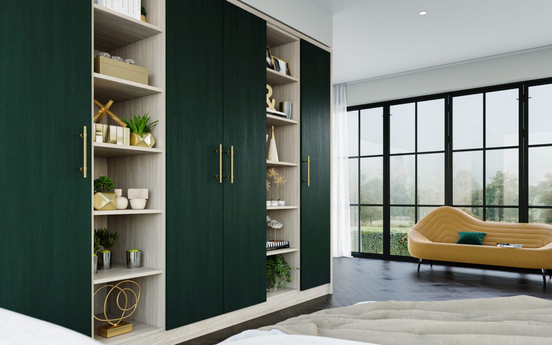 Bella, Venice Style - Paint Flow Matt Fir Green